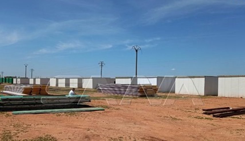 حشد الإغاثة الشعبي العراقي ينجز شقق مسبقة الصنع لمتضرري الزلزال بسوريا