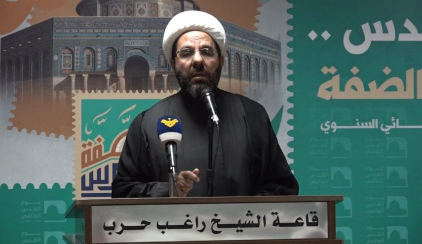 دعموش: المطلوب من كل الشرفاء ان يكونوا جزءا من معركة المقاومة في فلسطين