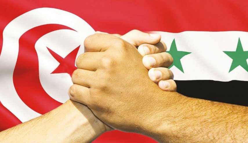 بيان سوري تونسي مشترك مفاده..