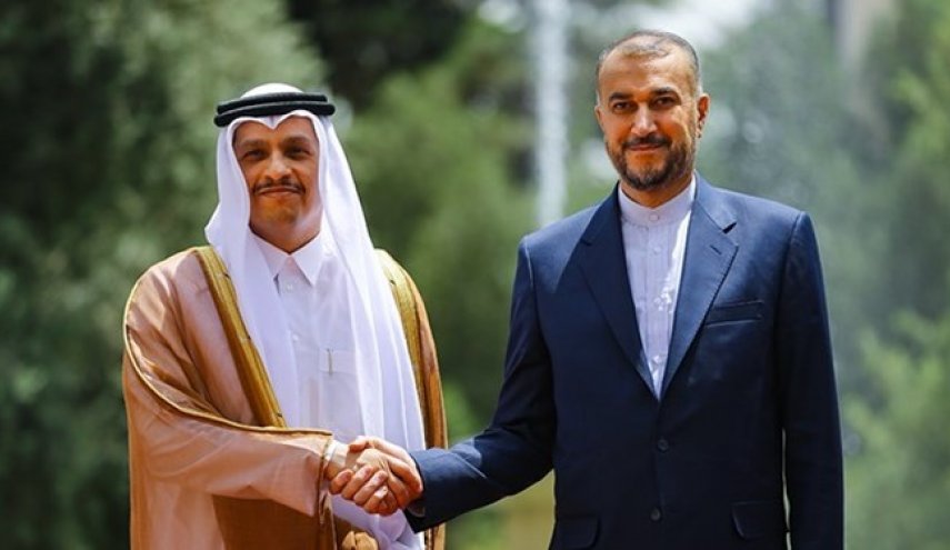 محادثات هاتفية بين امير عبداللهيان ونظيره القطري