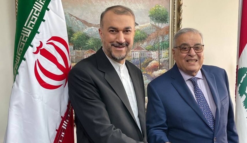 امير عبداللهيان يلتقي نظيره اللبناني في بيروت