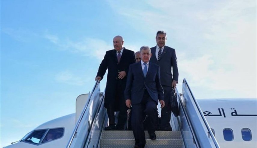 الرئيس العراقي يصل الى طهران