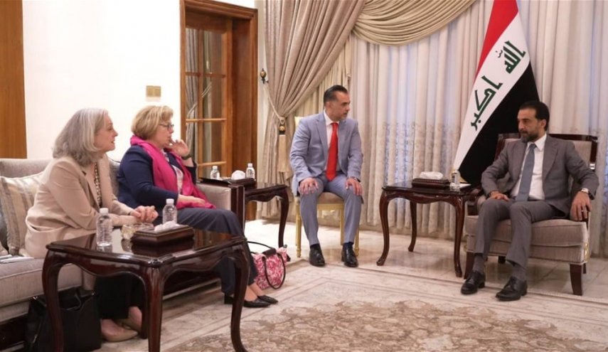 الحلبوسي لمسؤولة أمريكية: مجلس النواب يدعم الحكومة في تطبيق برنامجها