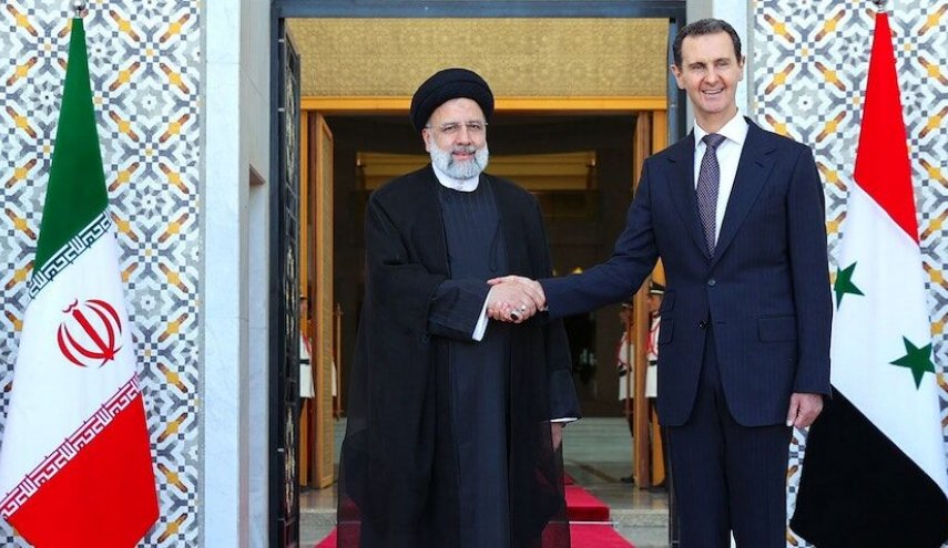 ايران وسوريا تؤكدان في بيان مشترك على تعزيز التعاون 

