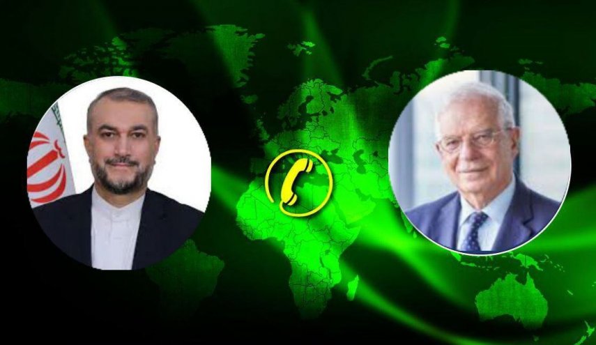 گفتگوی تلفنی وزیر امور خارجه کشورمان و جوزف بورل