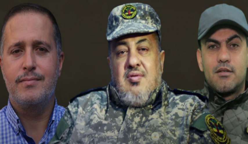 سرايا القدس تنعى شهداءها القادة جهاد الغنام وخليل البهتيني وطارق عز الدين