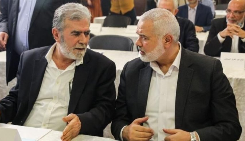 هنية والنخالة يبحثان اتصالات الوسطاء والأوضاع الميدانية في قطاع غزة


