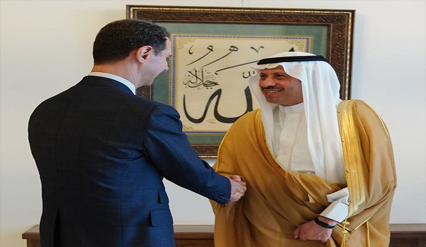 السفير السعودي في الأردن ينشر صورا من دمشق
