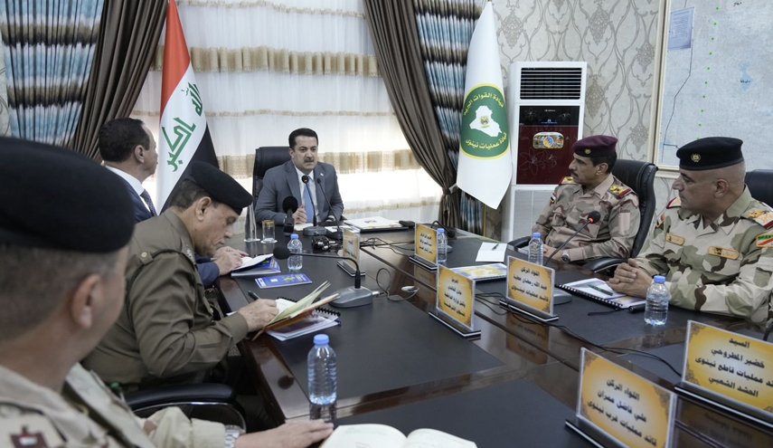 السوداني يترأس اجتماعا أمنيا في نينوى ويشدد على ضرورة تأمين الحدود بالكامل