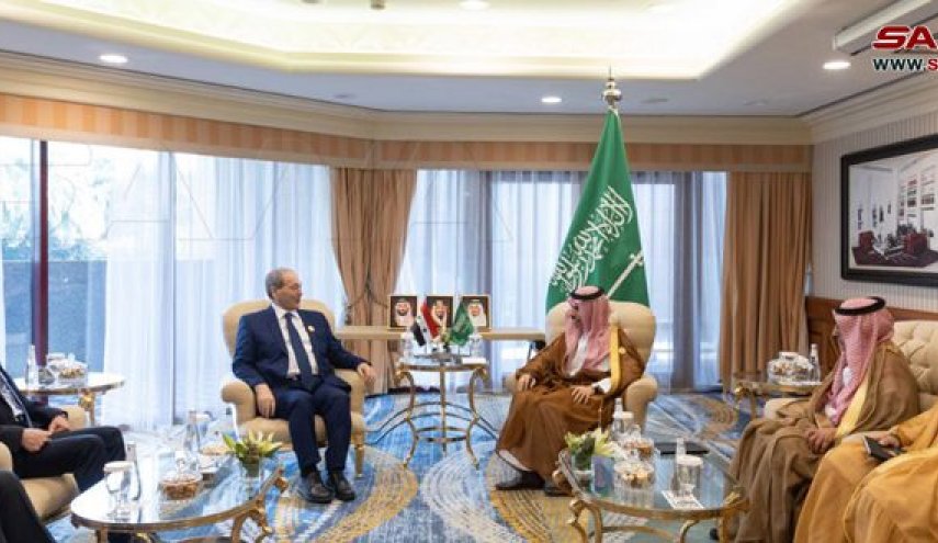 لقاء بين وزيري الخارجية السعودي والسوري في جدة