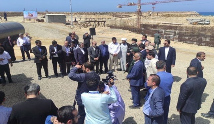 إفتتاح مشروع إمداد 155 قرية بالمياه العذبة جنوب شرق ايران