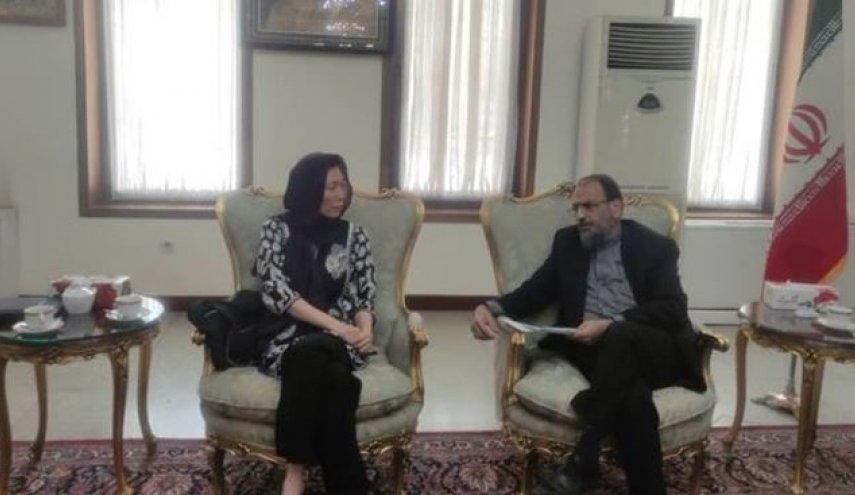 مندوبة اممية تؤكد المكانة الهامة لايران في نقل المساعدات الانسانية الى أفغانستان