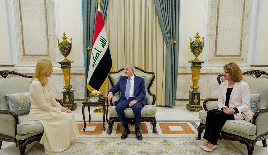 پیام کتبی پادشاه انگلیس برای رئیس جمهور عراق