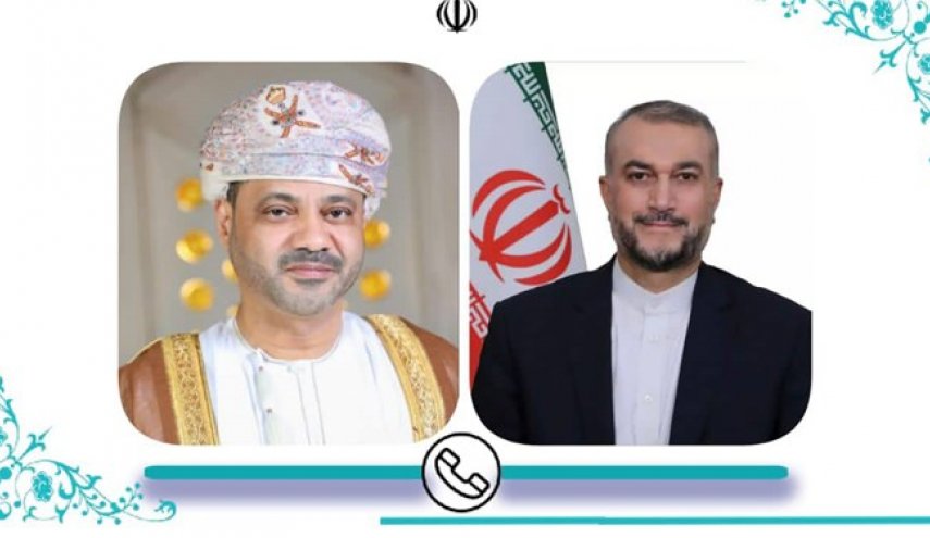 أمير عبداللهيان ونظيره العماني يبحثان هاتفيا العلاقات الثنائية