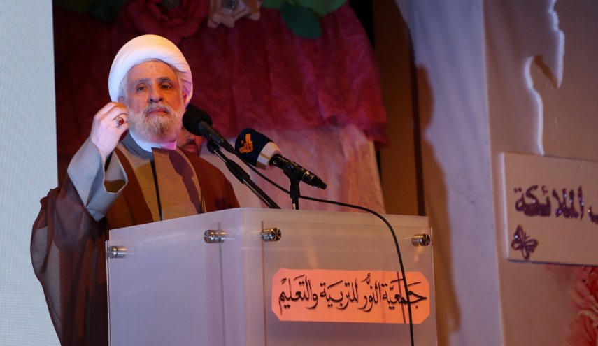 الشیخ قاسم: المرحلة هو مرحلة قوة محور المقاومة وزعزعة قدرة الاحتلال 