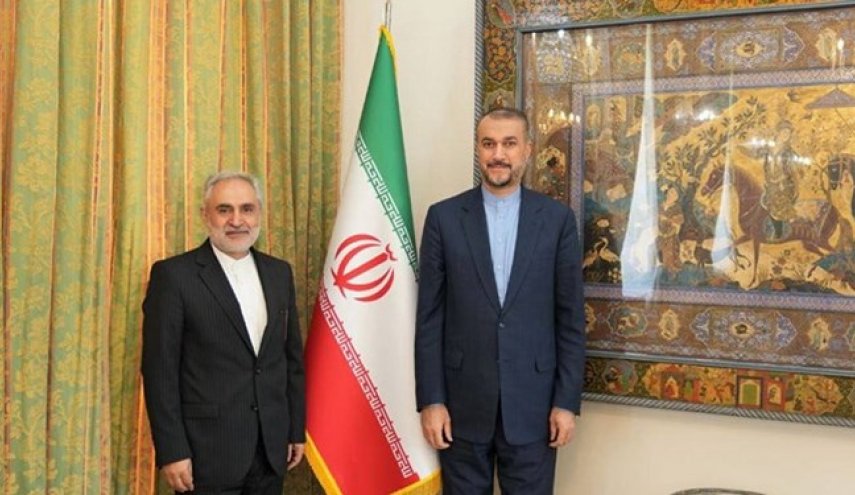 أمير عبد اللهيان يستقبل القنصل الايراني في شنغهاي
