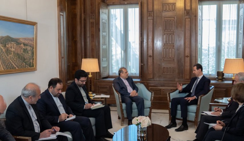 بشار الأسد يستقبل مساعد وزير الخارجية الإيرانية..وهذا ما دار بينهما