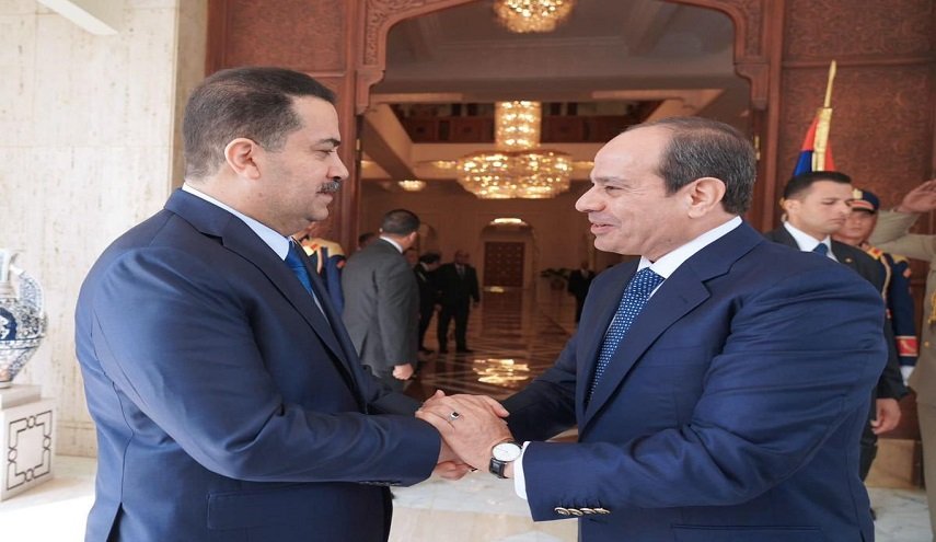 هذا ما قاله 'السيسي' لدى استقباله رئيس وزراء العراق اليوم بالقاهرة
