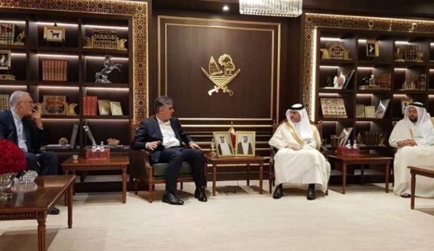 محافظ المركزي الإيراني يلتقي نظيره القطري
