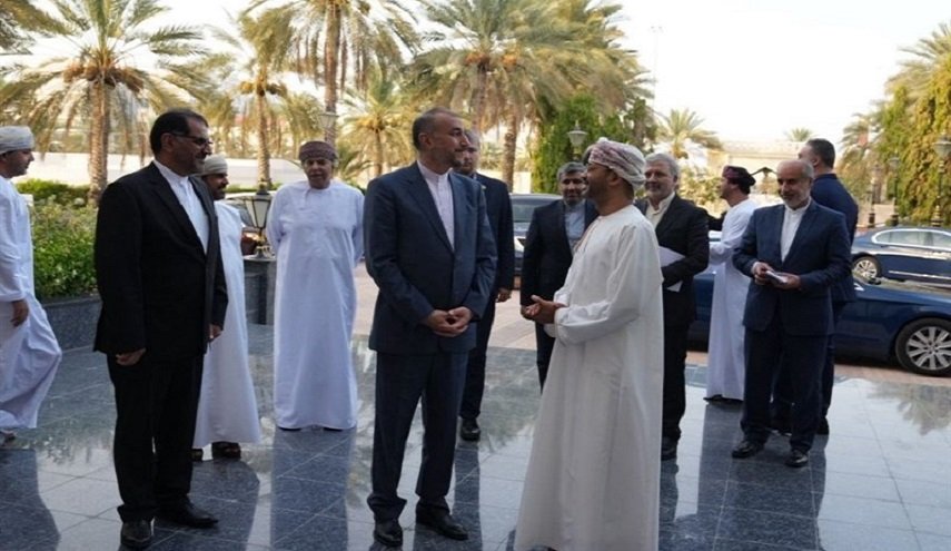 أميرعبداللهيان يصل العاصمة العمانية مسقط