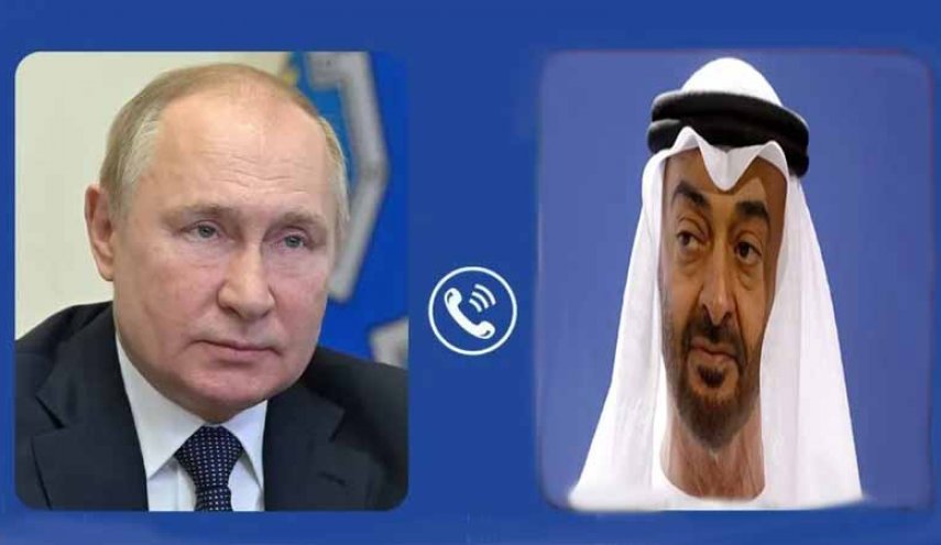  اتصال هاتفي بين 'بن زايد' و'بوتين'.. وهذا ما تباحثا حوله
