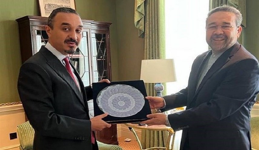 القائم بأعمال إيران ببريطانيا يلتقي سفير السعودية في لندن