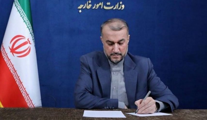 أمير عبداللهيان: الحظر على ادوية معاقي الاسلحة الكيمياوية جريمة ضد الإنسانية
