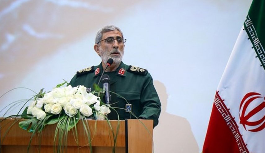 العميد قاآني: الشباب الفلسطيني وجه صفعة لإسرائيل في جنين
