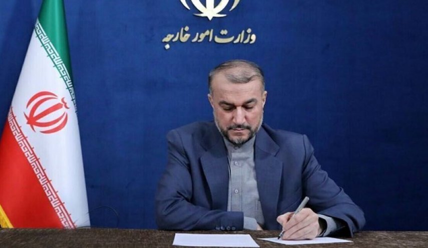 أميرعبداللهيان يعزي باستشهاد اثنين من قوى الأمن في زاهدان