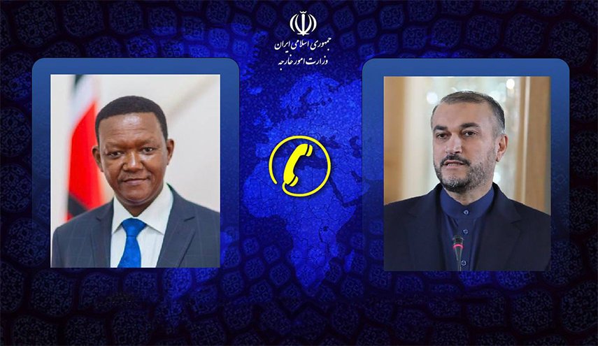عبداللهيان يبحث مع نظيره الكيني تطوير العلاقات الثنائية