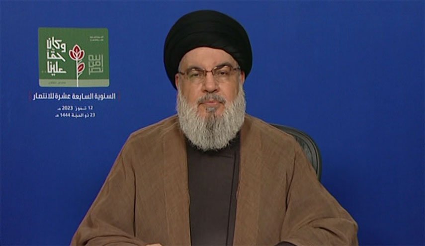 السيد نصر الله: الشخص الذي أحرق المصحف الشريف في السويد له علاقة بالموساد الإسرائيلي