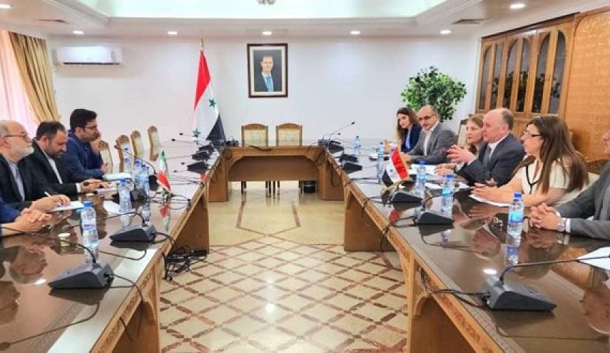 وزير التعليم العالي السوري يبحث مع السفير الإيراني علاقات التعاون العلمي