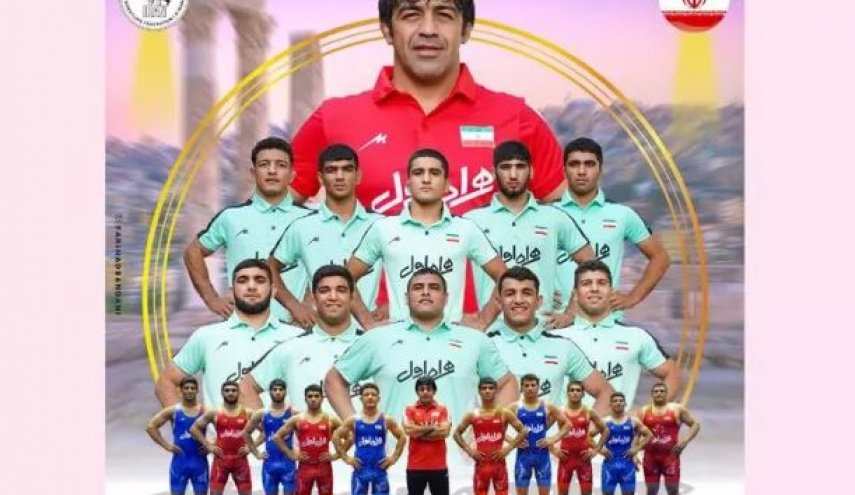 ايران تفوز بلقب بطولة شباب آسيا للمصارعة الرومانية وتحصد 10 ميداليات ملونه