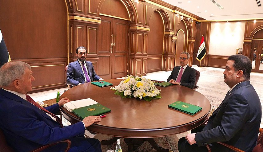 رئاسات العراق الاربع تعقد اجتماعا لبحث عدد من الملفات