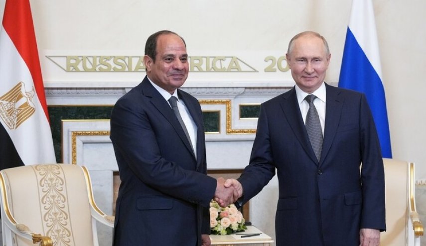 الرئاسة المصرية تصدر بيانا حول لقاء بوتين والسيسي