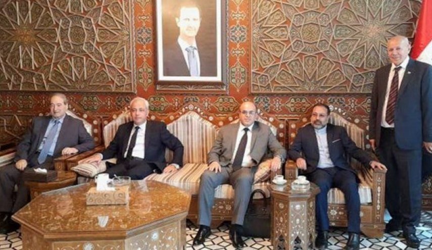 وفد سوري یغادر دمشق الى طهران لمتابعة وثائق التعاون الموقعة بين البلدين