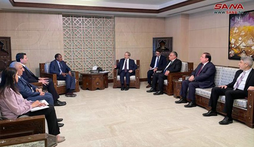المقداد يلتقي مدير عام المنظمة العربية للتنمية الزراعية