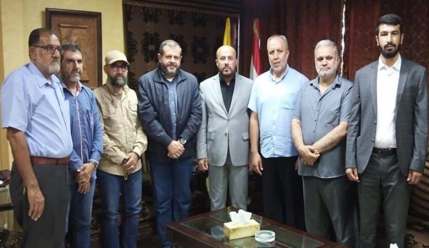 حزب الله يعرض مع وفد حركة حماس الوضع الأمني في مخيم عين الحلوة