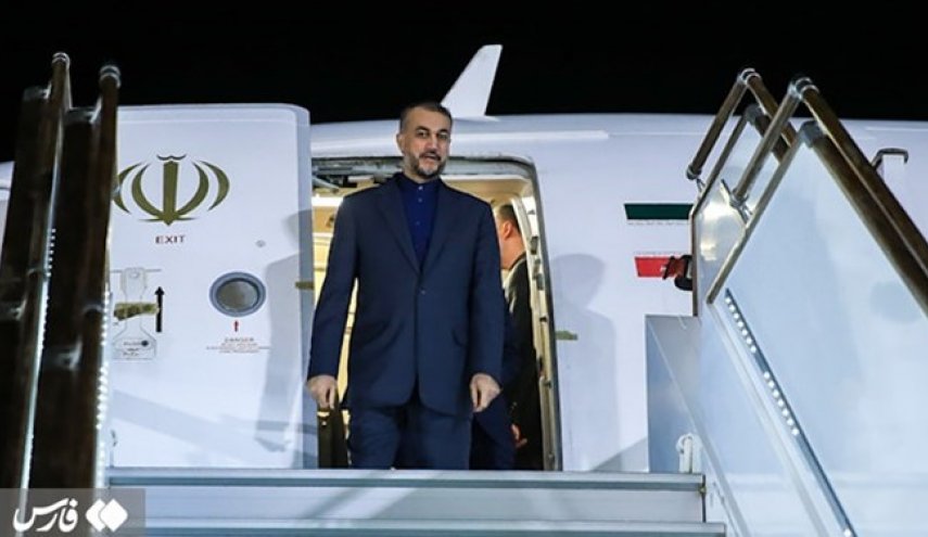 وزير الخارجية الايراني يصل الى بريتوريا