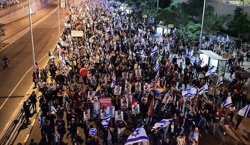 للأسبوع الـ 32 عل التوالي..تجدد المظاهرات ضد حكومة نتنياهو