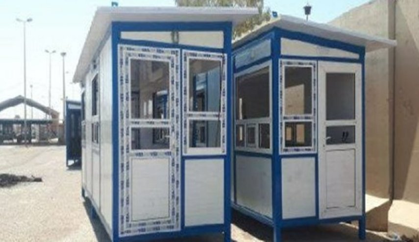 تركيب 23 بوابة جديدة في معبر خسروي الحدودي عند مدخل الأراضي العراقية