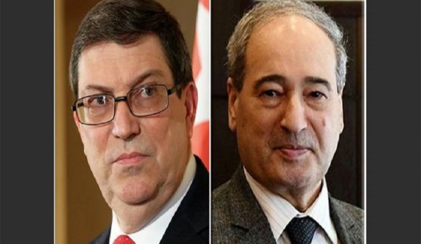 المقداد يبحث ونظيره الكوبي العلاقات الثنائية وسبل تعزيزها