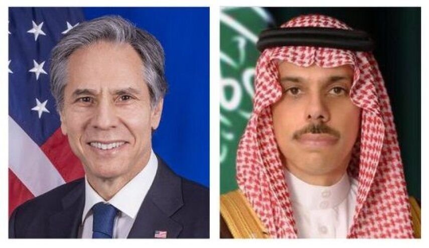 رایزنی تلفنی وزیران خارجه آمریکا و عربستان درباره تحولات منطقه 