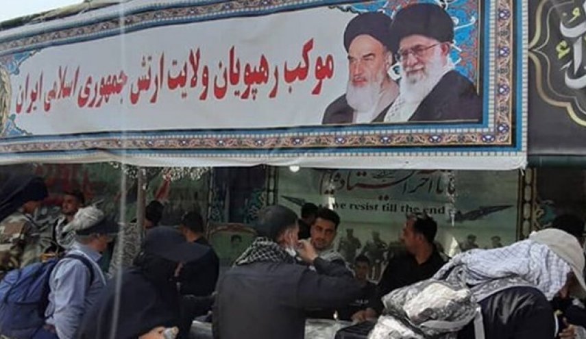 مواكب جيش ايران تبدأ نشاطها قبل يوم الاربعين بخمسة عشر يوما‌