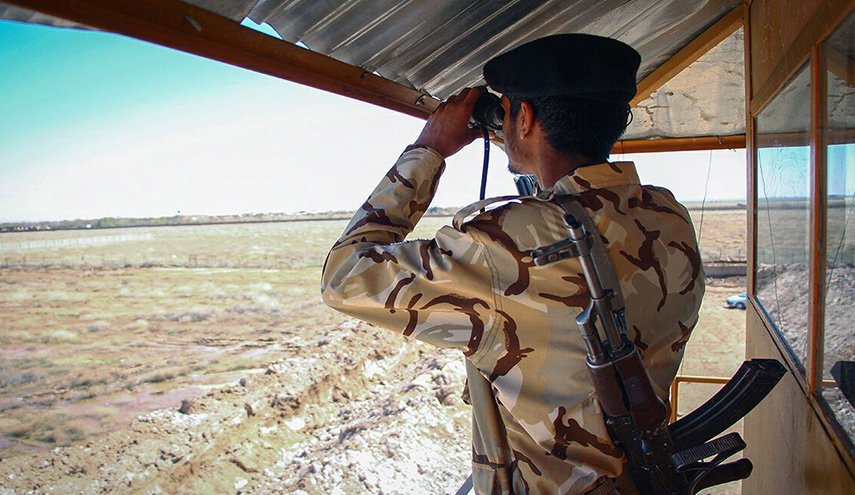 استشهاد احد مراتب قوات حرس حدود ايران جنوب شرقي البلاد