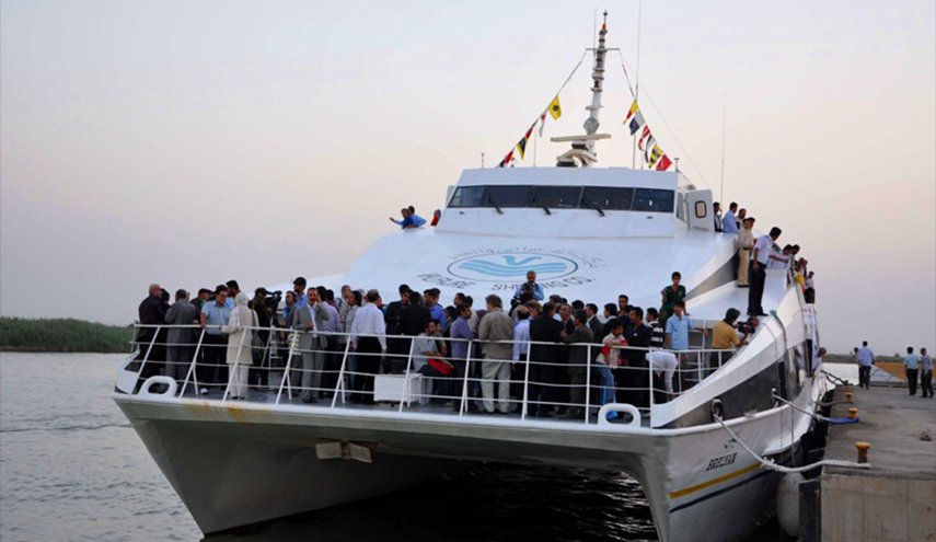 اطلاق خط ركاب بحري لنقل زوار الأربعين 