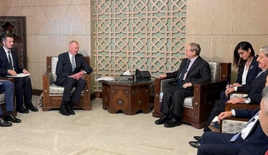 المقداد يلتقي مندوب روسيا لدى منظمة حظر الأسلحة الكيميائية
