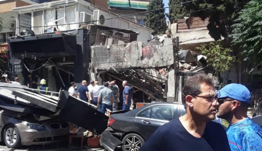تصريح للفنان 'أيمن زيدان' بعد انفجار المزة وسط دمشق