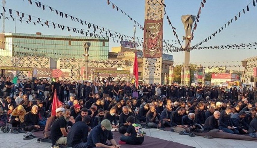 انطلاق مسيرات الاربعين المهيبة في جميع انحاء ايران