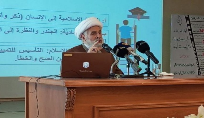الشيخ قاسم: مشكلة الاستحقاق من الداخل وعلينا أن نعالجها
